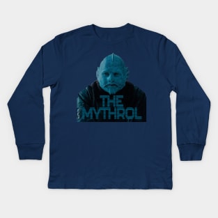 THE M Y T H R O L Kids Long Sleeve T-Shirt